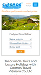 Mobile Screenshot of cosmostravelvietnam.com